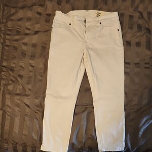 White Women's Jeans - Slim Fit